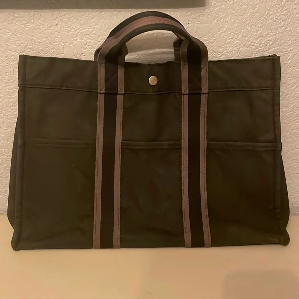 Hermès Fourre-Tout MM Bag Black Hermès Tote Bag Hermes Tote Hermes Bag Luxury 💼
